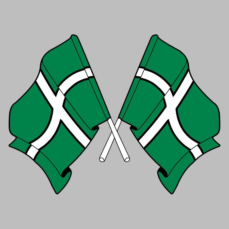Devon Crossed Flags