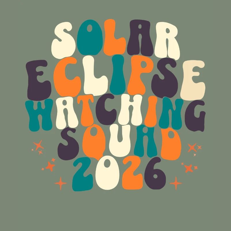 Solar Eclipse Watching Squad 2026