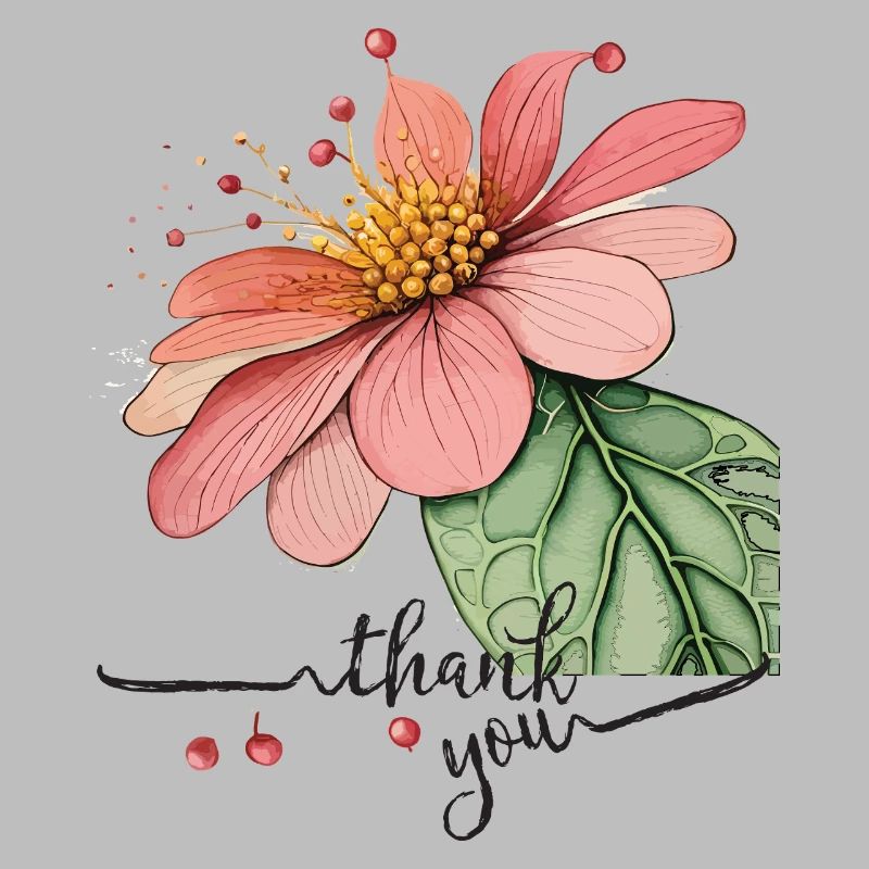 Fleur délicate, merci