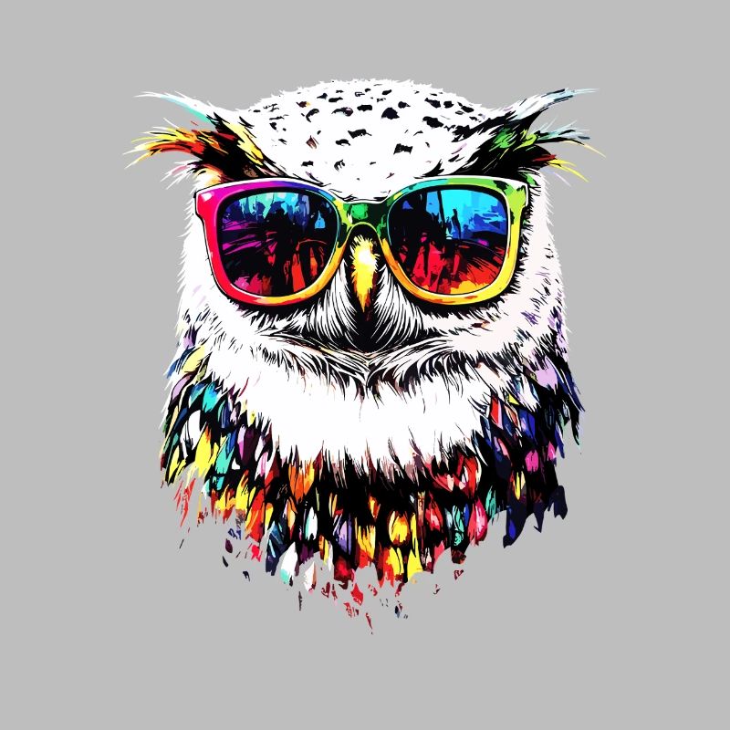Schneeeule Weiße Eule Kauz Uhu Owl Schnee Eulen