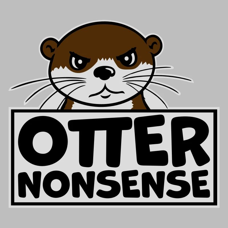 N’importe quoi de loutre, jeu de mots drôle, expression d’amour de la loutre