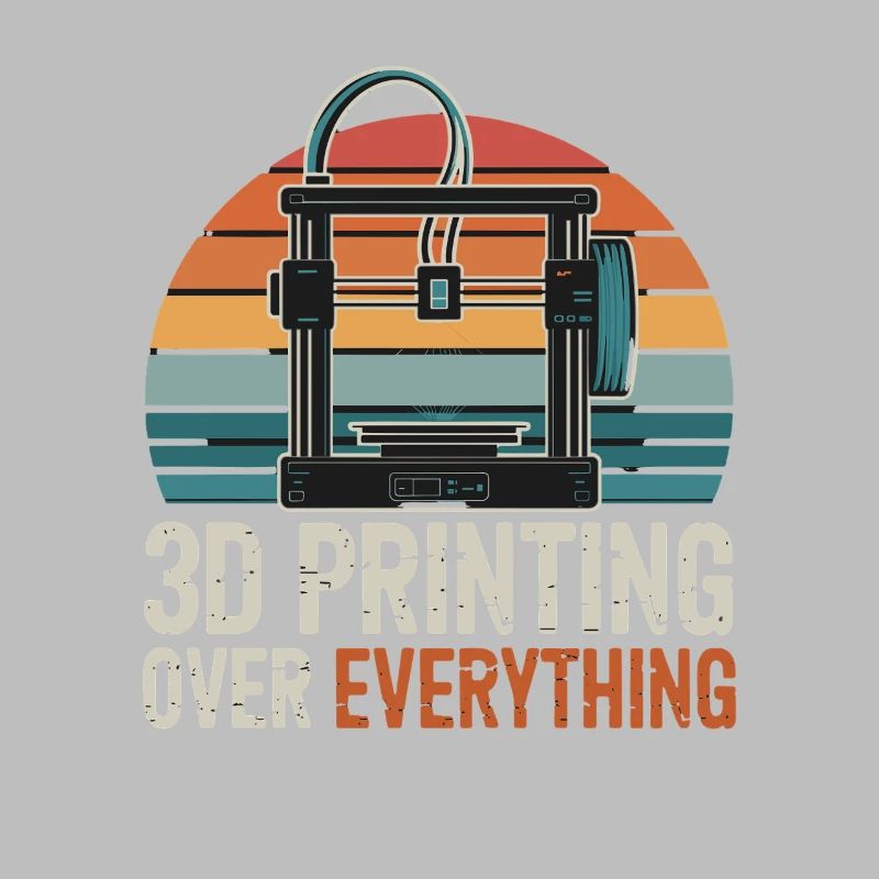 Impression 3D par-dessus tout Rétro 3D Printing Maker