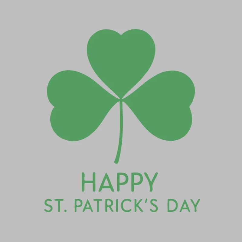 Trèfle Vert Saint Patrick