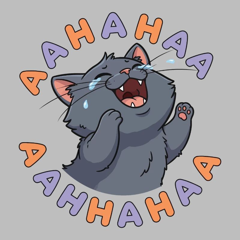 Explosion du chat rieur
