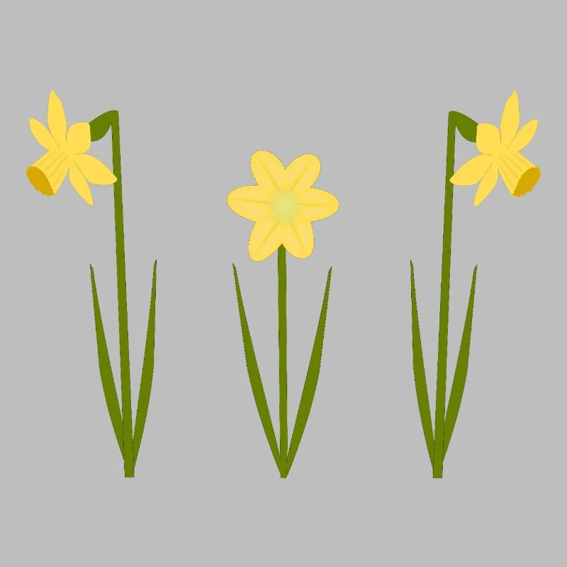 Anniversaire de mars Fleurs de naissance Jonquilles en fleurs