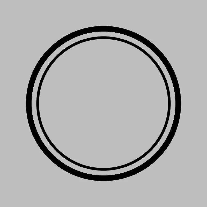 Double Circle Frame