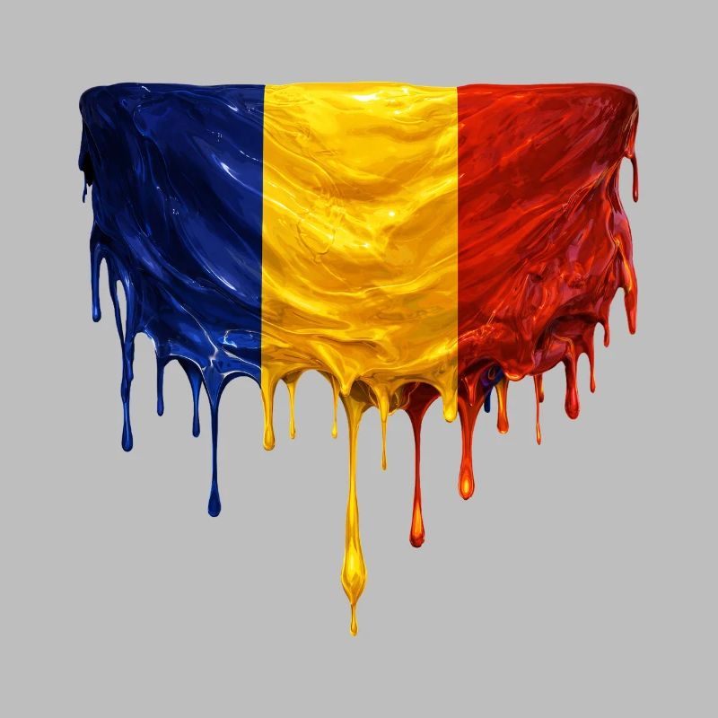 Art de la chute du drapeau roumain