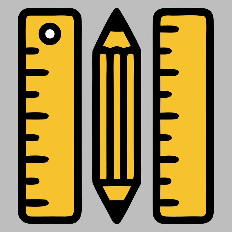 Règles-stylo dessinant l’architecture