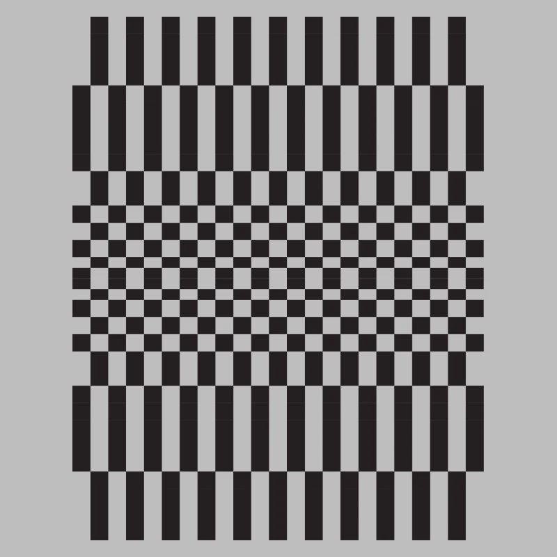 Geometric chessboard Grid Pattern