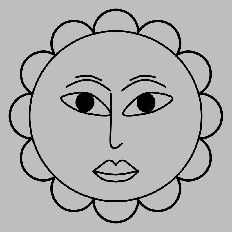 Schlichte Blume