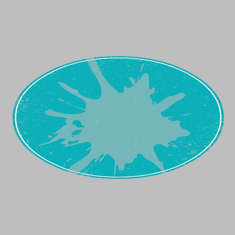 Arrière-plan de flash ovale schmutzing