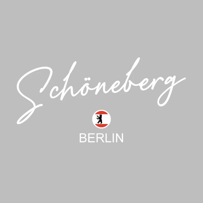 Schöneberg - Drapeau de Berlin - Ours de Berlin - Berlin