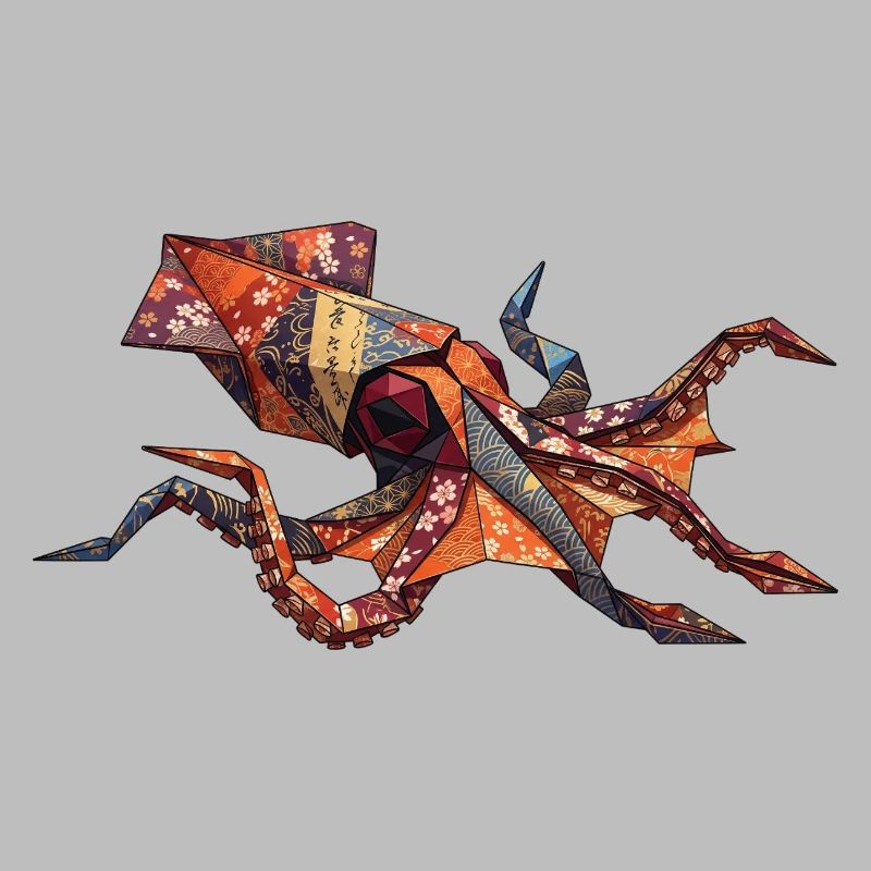 Origami Crab Patchwork