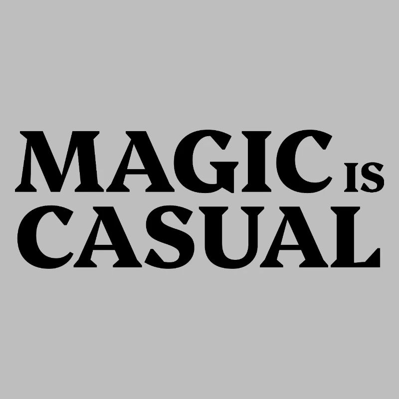 La magie, c’est décontracté