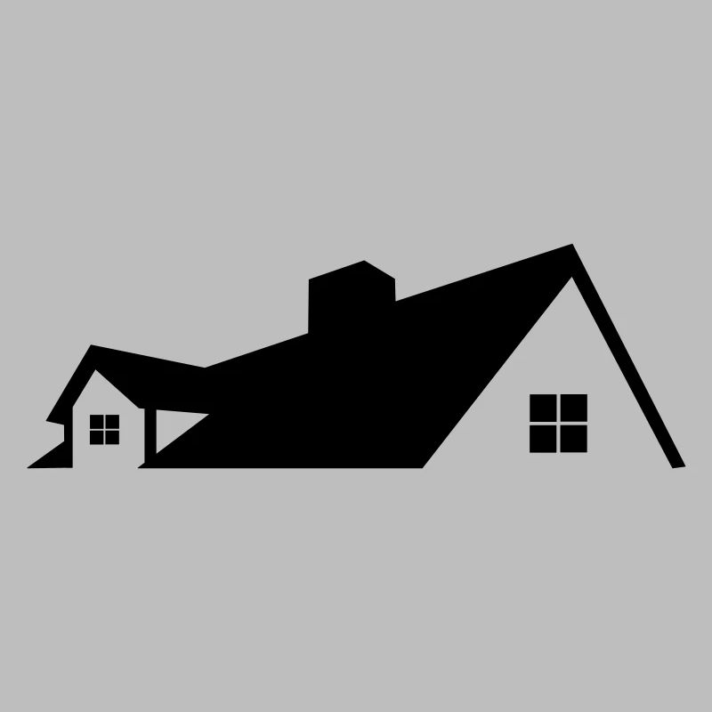 Logo maison logo simple