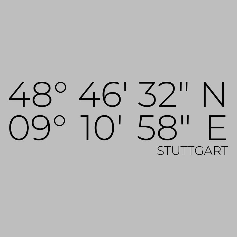 coordonnées Stuttgart