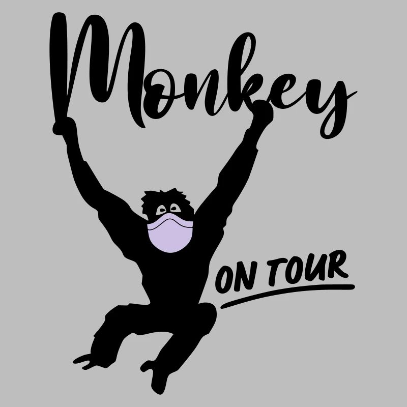Monkey Monkey Mask Corona On Tour
