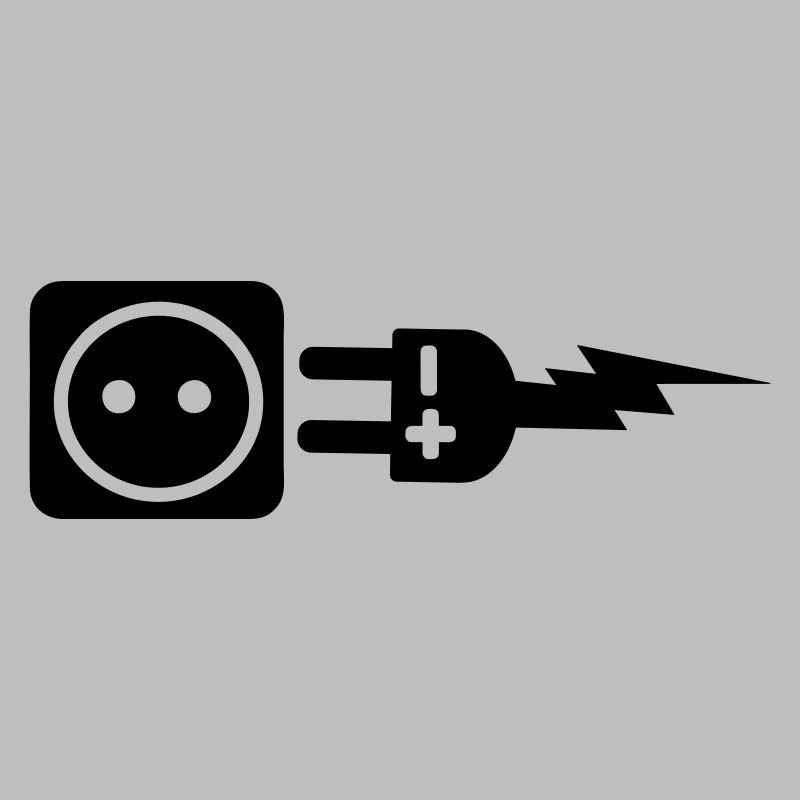 Stecker plus und minus