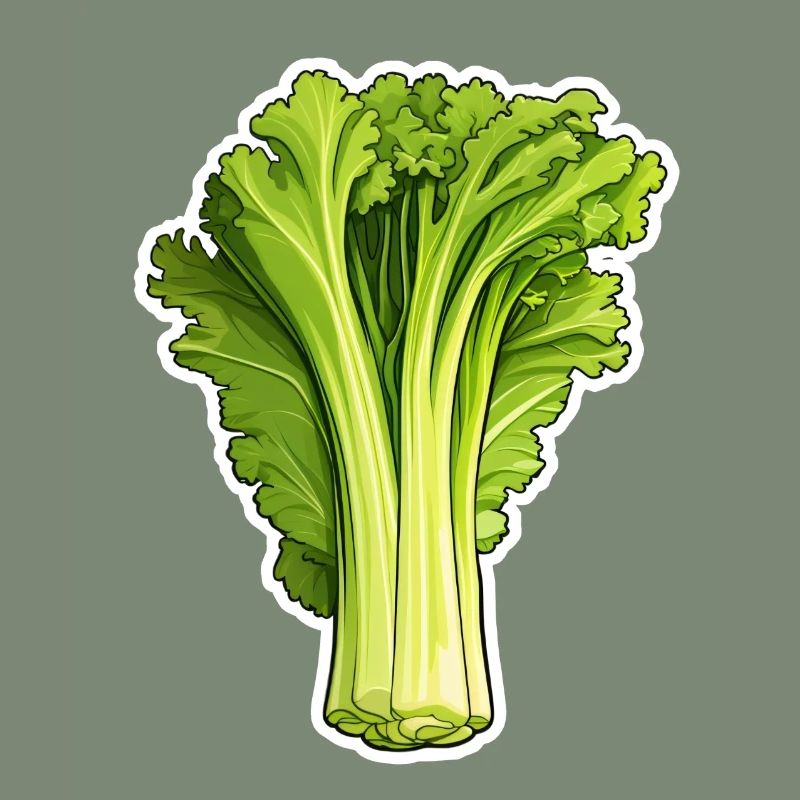 Stangensellerie oder Staudensellerie