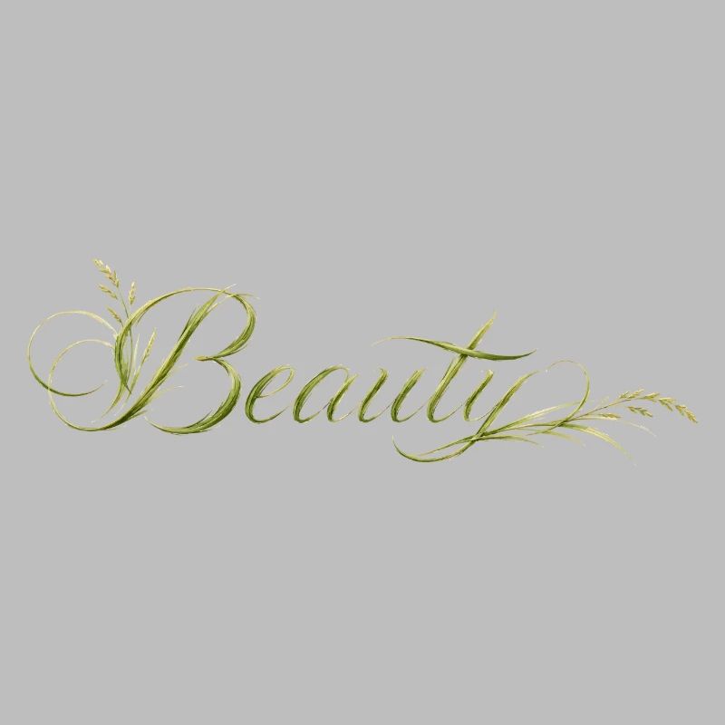 Beauté Lettres, Design de la nature