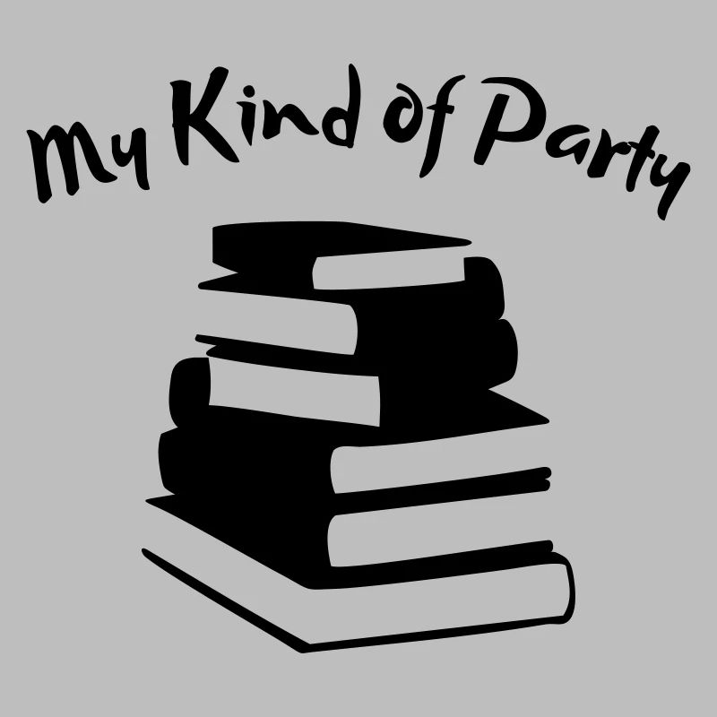 Bücher Nerd, Bücherwurm 2farbig
