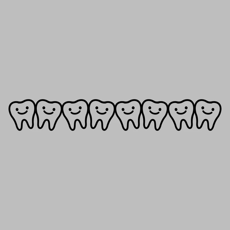 Dents sourient Dent