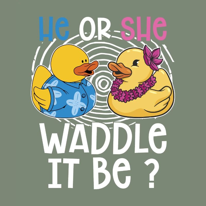 Er Oder Sie Watschelt Es Sein?