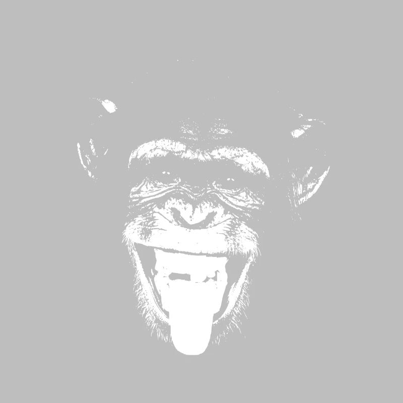 Conception de chimpanzé de singe
