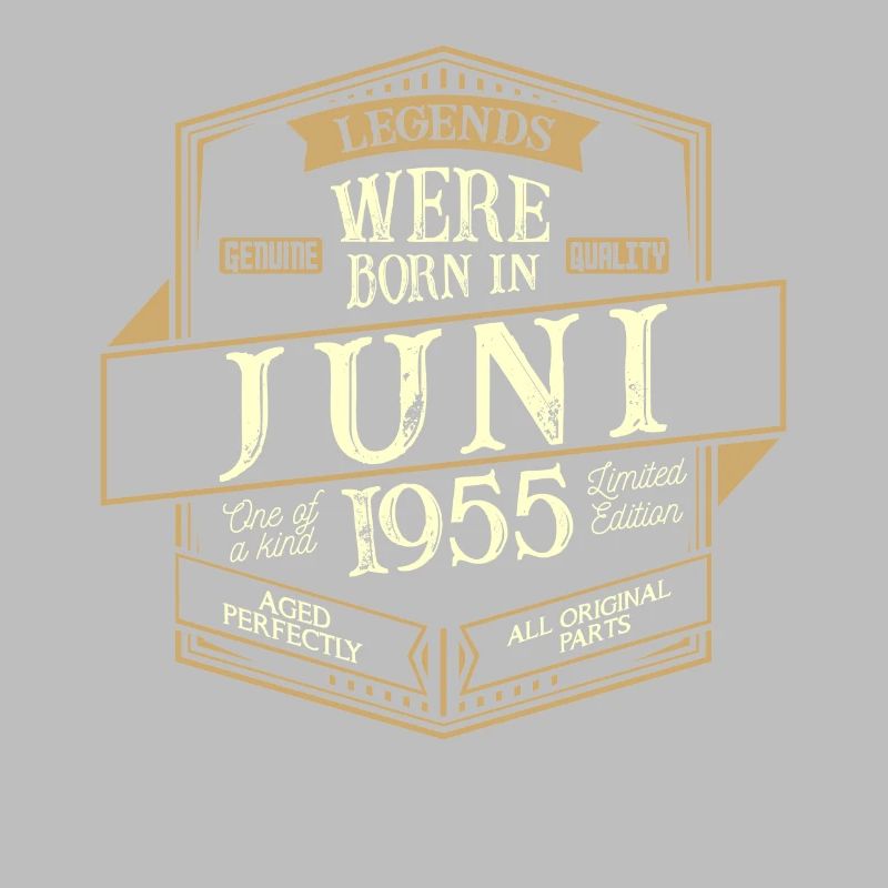 Juni 1955 Geburtstag Mann