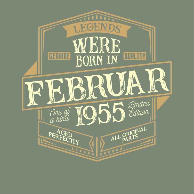 Februar 1955 Geburtstag Mann