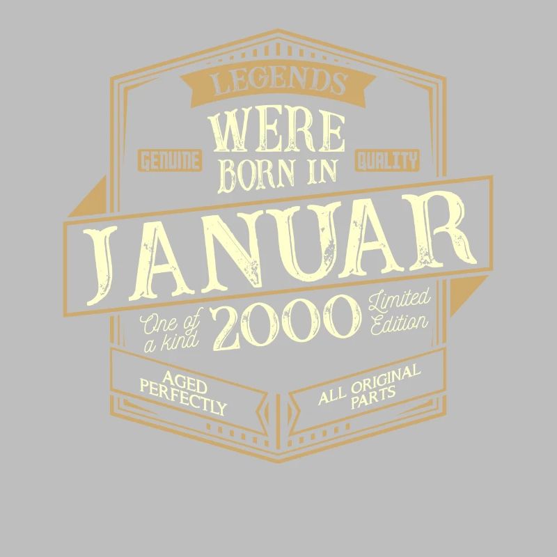 Januar 2000 Geburtstag Mann