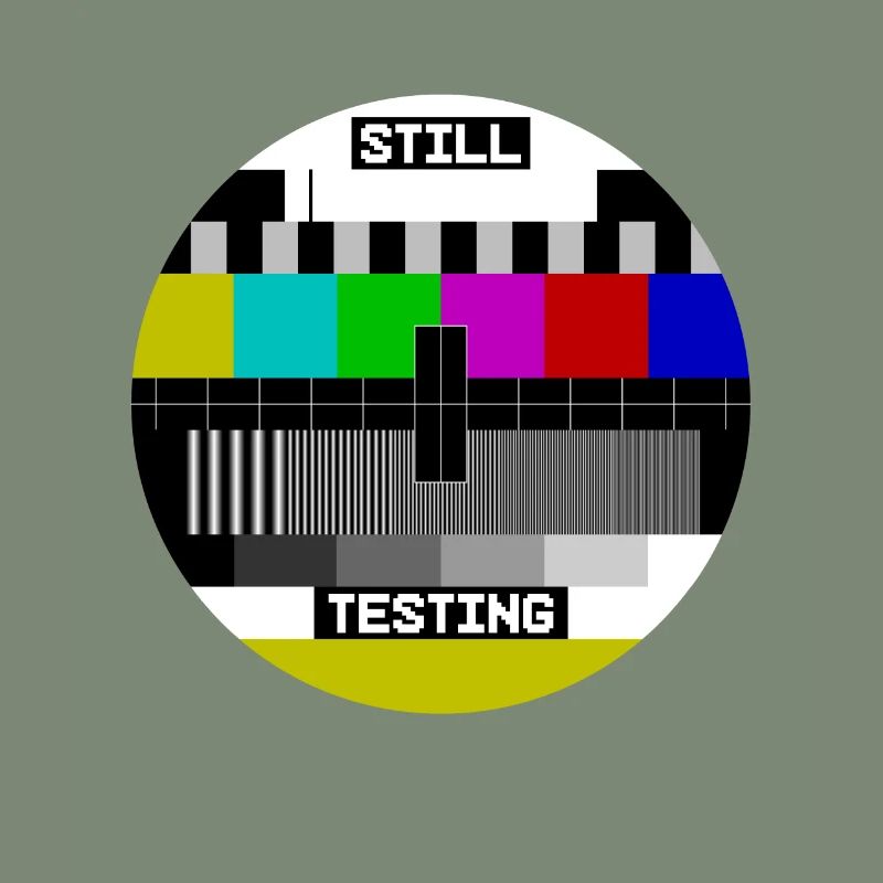 Still Testing Testbild test screen