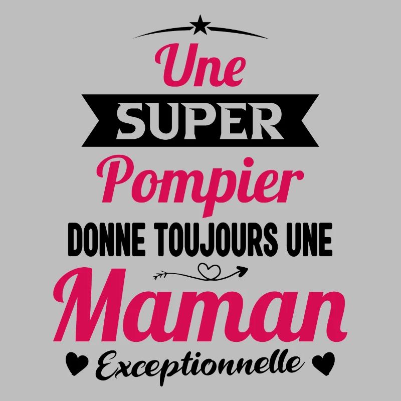 Super pompier maman sapeur pompier future mère