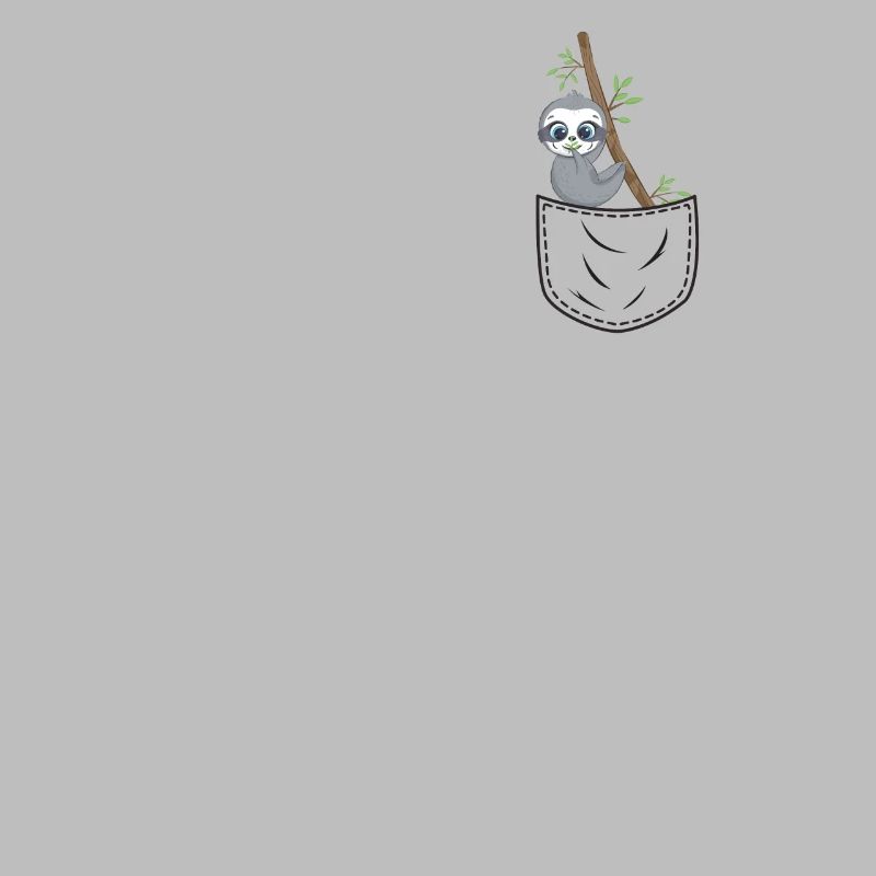 Brusttasche Bambus Süßer Panda Eukalyptus Tasche