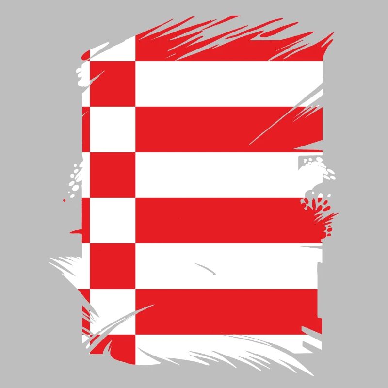 Drapeau de Brême Drapeau de Brême