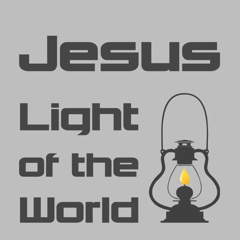 Conception chrétienne Jésus Lumière du Monde