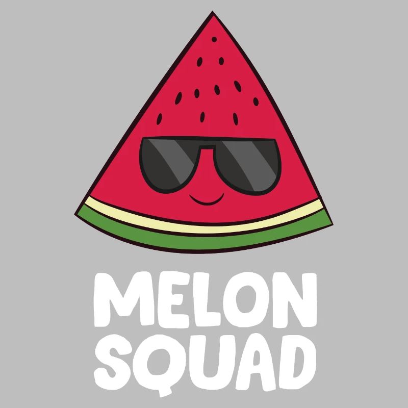 Pastèque - Melon Squad avec des lunettes de soleil