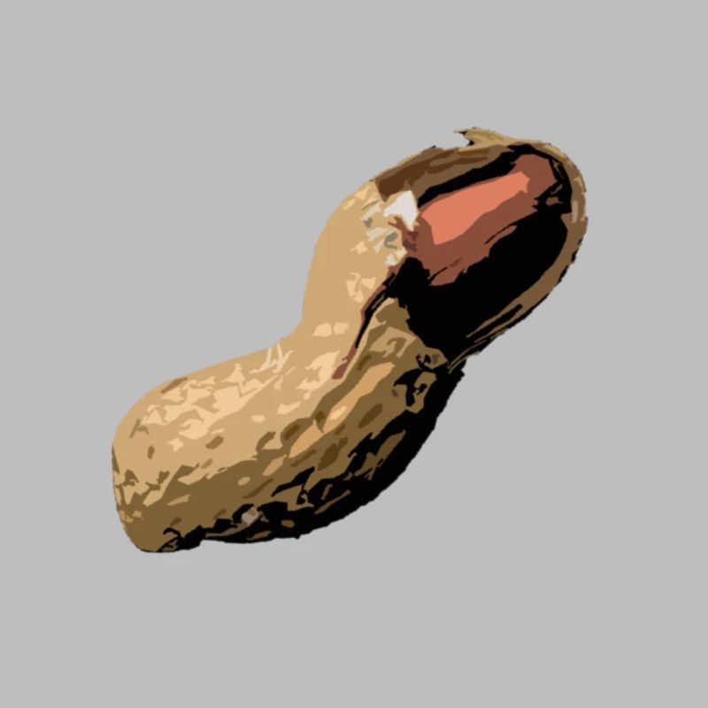 Arachide pelé comic style