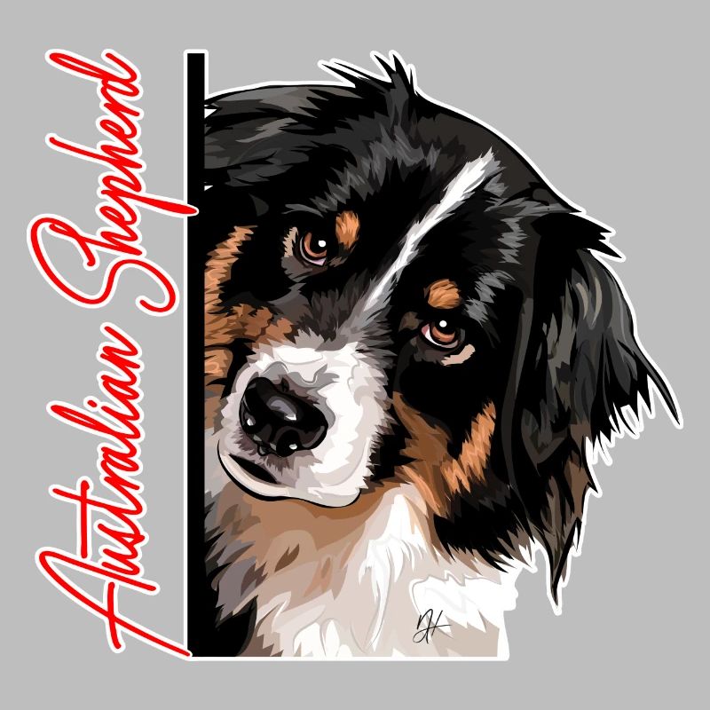 AUSTRALIAN SHEPHERD DA Wilsigns Hundemotiv Aussie