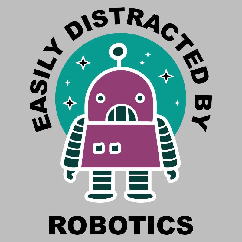 Distracted by Robots Students Robotic Engineer