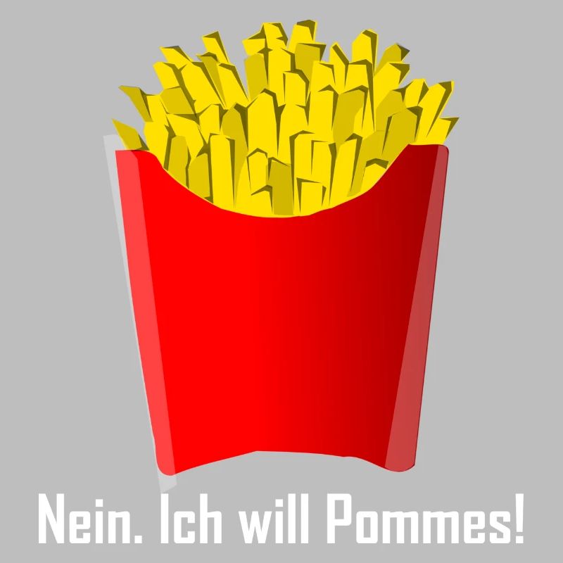 Pommes Frites Fritten Geschenk Geschenkidee