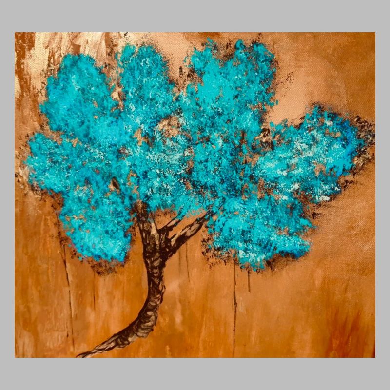 Blue Blossom Tree