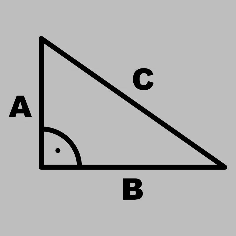 Math symbol - triangle - right angle