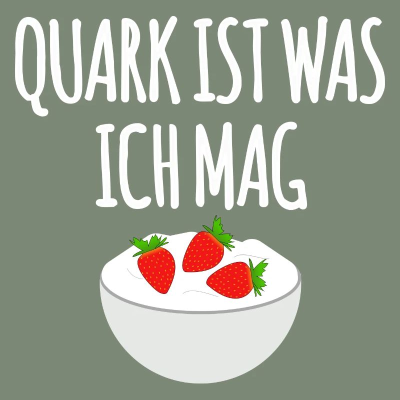 Quark mit Erdbeeren