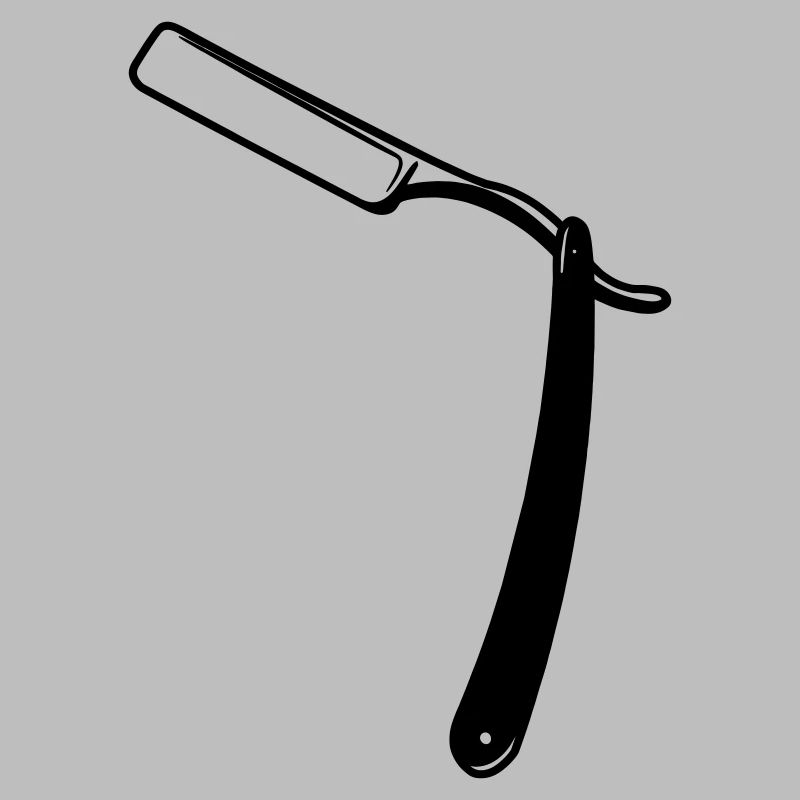 Razor open transparent shadow image