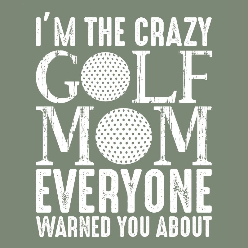 Golfspieler Golfer Golfschläger Golfen Golf Mutter