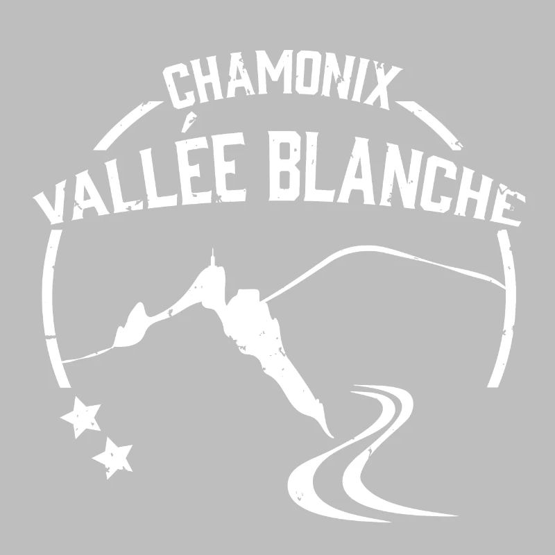 Chamonix Vallée blanche vintage