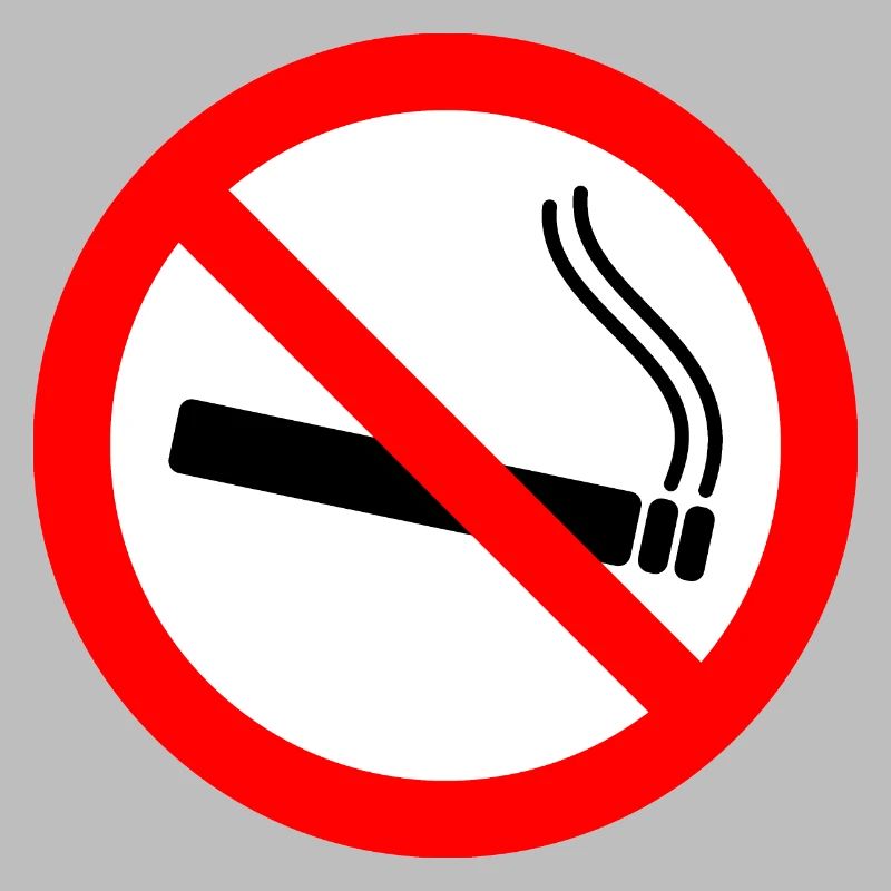 Interdiction de fumer - panneau d'interdiction de fumer