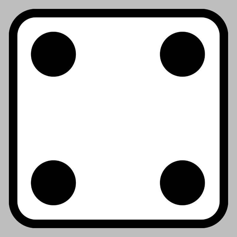 Idée cadeau de jeu de dés numéro 4 de dés