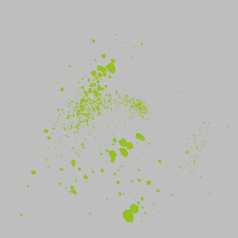 Farbe Klecks Spritzer Maler Geschenk Bunt Art Idee